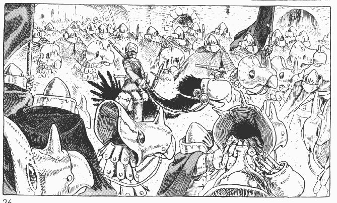 Image result for nausicaa manga